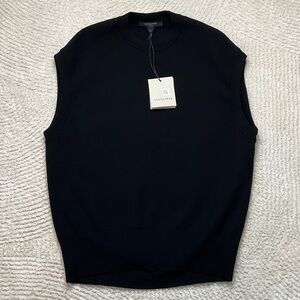 AllSaints Black Sleeveless Leia Harley Dress Top Only Size Small